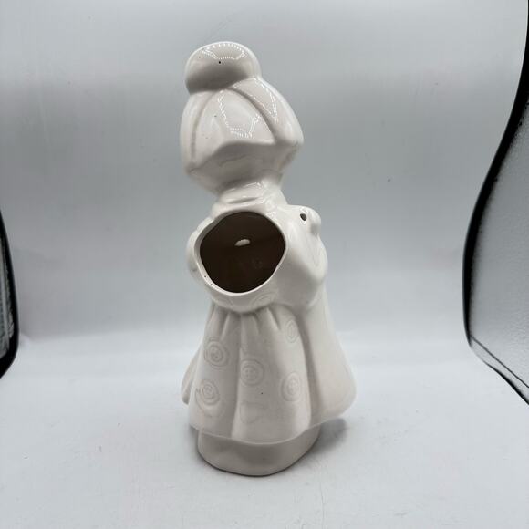 Vintage 1980s Orchids Of Hawaii Geisha Tiki Mug Flower Vase - 10" Tall - Picture 5 of 12